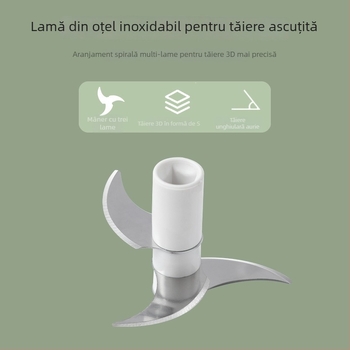Presă de usturoi mini manuală și zdrobitor de usturoi – unealtă multifuncțională pentru usturoi