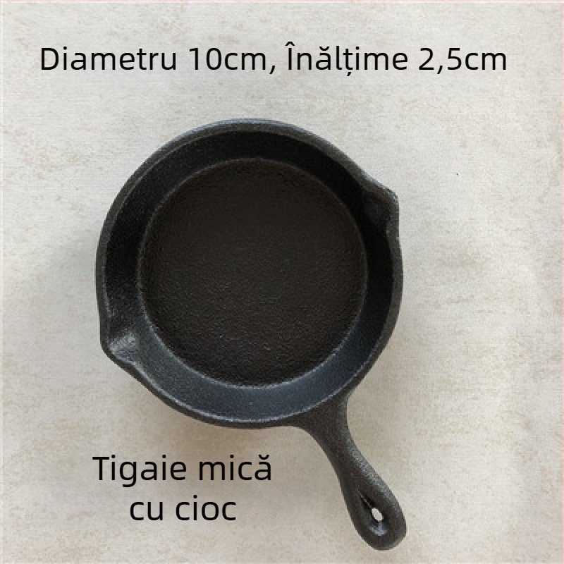 Set mini bucătărie pentru joacă, cu experiență de gătit reală, ustensile miniaturale, tigaie pentru omletă fără strat, în trei stiluri