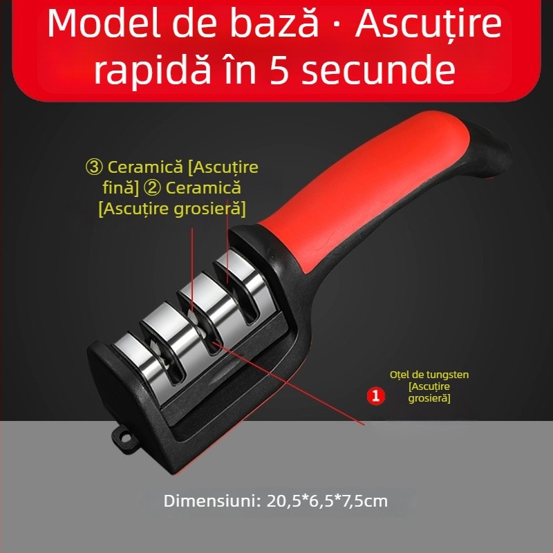 Instrument de ascuțit cuțite din piatră naturală pentru uz casnic și profesional
