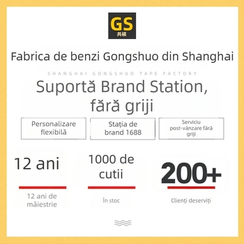 Bandă de ambalare transparentă, 6,0 cm × 100 m, rolă mare, cu aderență înaltă pentru sigilarea cutiilor