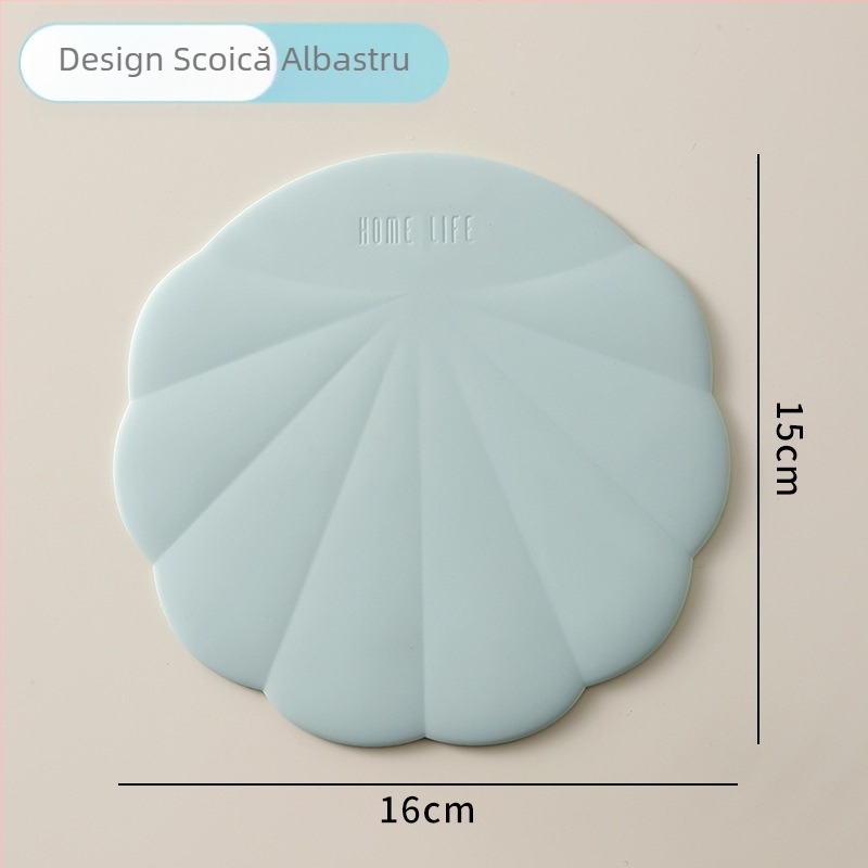 Covor din silicon izolaț termic pentru masă — pentru farfurii, oale, cești și boluri, senzație premium, protecție împotriva arsurilor, rezistent la temperaturi înalte