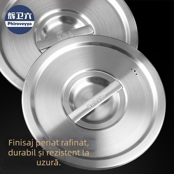 Capac din oțel inoxidabil 304, de calitate alimentară, pentru oală, multifuncțional, robust pentru uz casnic
