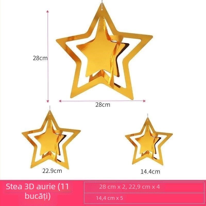 Pandantiv roșu în formă de inimă, inimă 3D spirală, decor pentru camera de nuntă