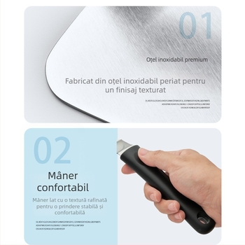 Set de unelte pentru grătar din oțel inoxidabil – unelte de exterior, spatulă pentru fripturi, accesorii de bucătărie