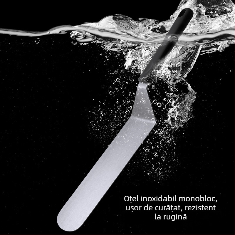 Set de unelte pentru grătar din oțel inoxidabil – unelte de exterior, spatulă pentru fripturi, accesorii de bucătărie