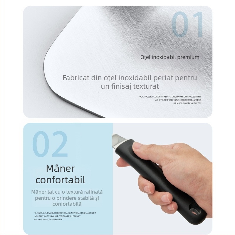 Set de unelte pentru grătar din oțel inoxidabil – unelte de exterior, spatulă pentru fripturi, accesorii de bucătărie