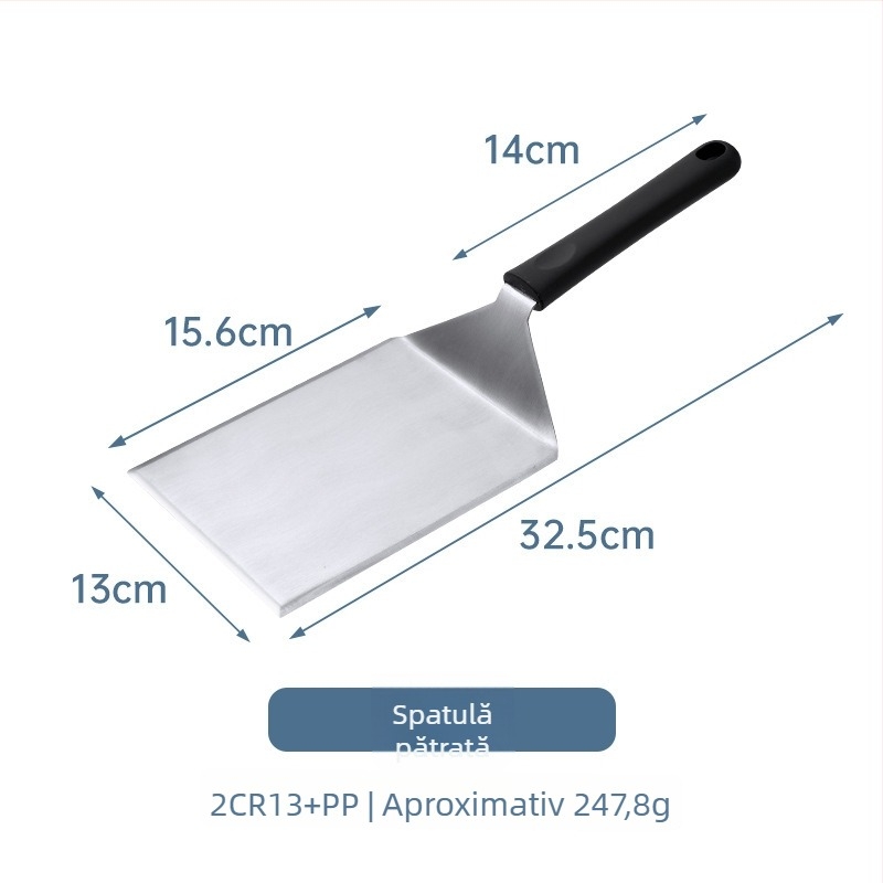 Set de unelte pentru grătar din oțel inoxidabil – unelte de exterior, spatulă pentru fripturi, accesorii de bucătărie
