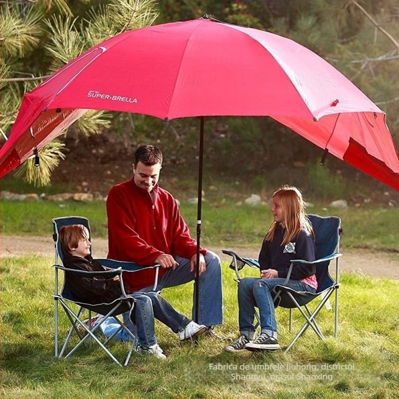Umbrelă de plajă portabilă, cort multifuncțional pentru camping în aer liber