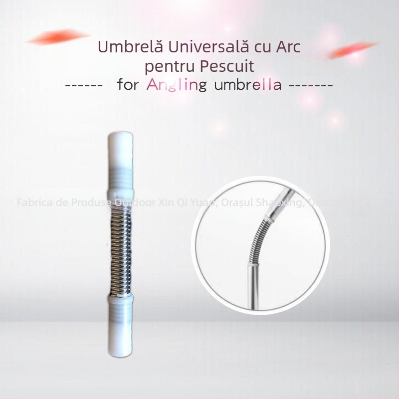 Articulație universală cu arc pentru umbrelă de pescuit, 22 mm