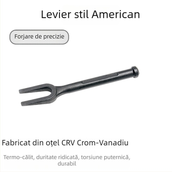 New Worker Crowbar cu formă de furcă, Instrument de demontare multifuncțional pentru reparații auto, Rezistent, Stil american, TD1543