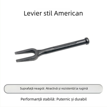 New Worker Crowbar cu formă de furcă, Instrument de demontare multifuncțional pentru reparații auto, Rezistent, Stil american, TD1543