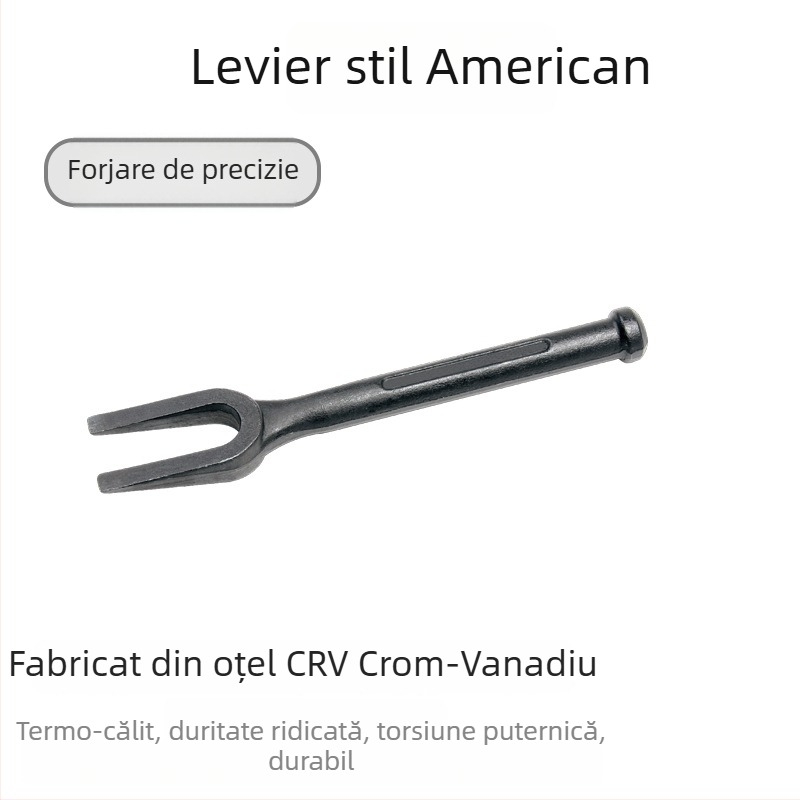 New Worker Crowbar cu formă de furcă, Instrument de demontare multifuncțional pentru reparații auto, Rezistent, Stil american, TD1543
