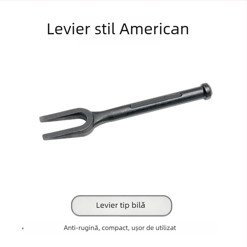 New Worker Crowbar cu formă de furcă, Instrument de demontare multifuncțional pentru reparații auto, Rezistent, Stil american, TD1543