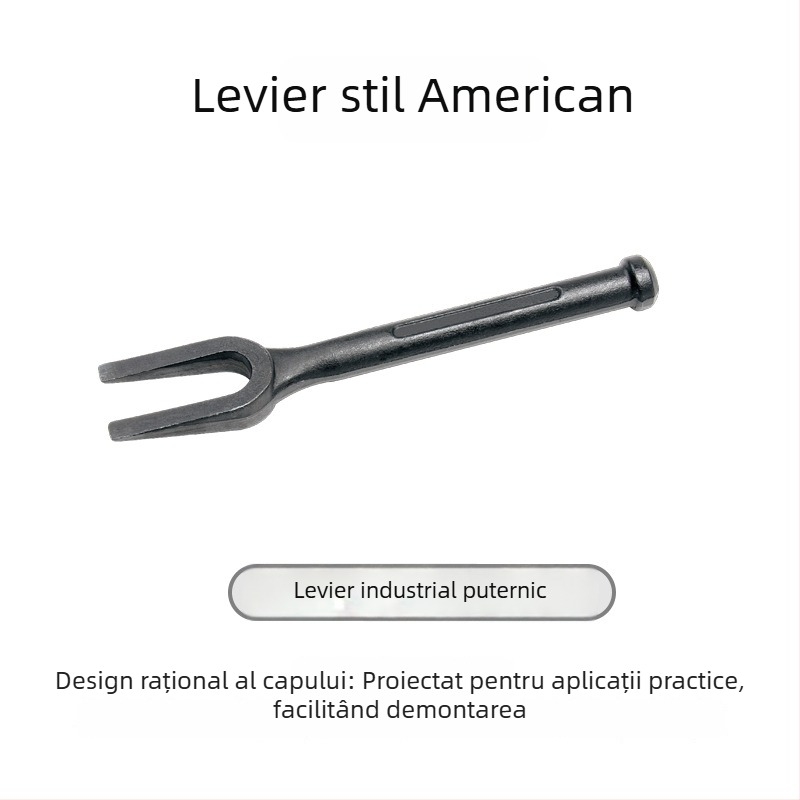 New Worker Crowbar cu formă de furcă, Instrument de demontare multifuncțional pentru reparații auto, Rezistent, Stil american, TD1543