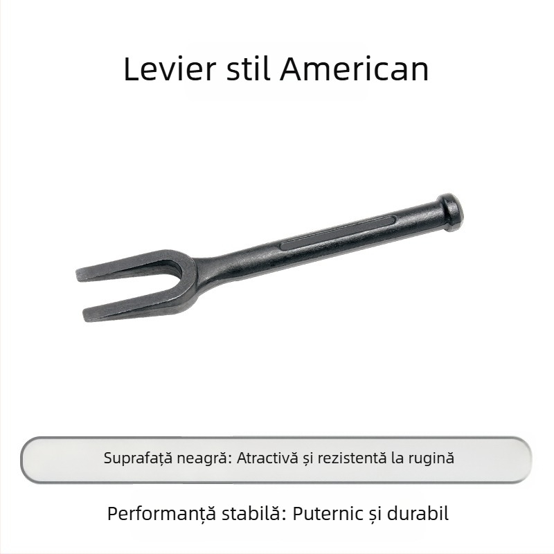 New Worker Crowbar cu formă de furcă, Instrument de demontare multifuncțional pentru reparații auto, Rezistent, Stil american, TD1543