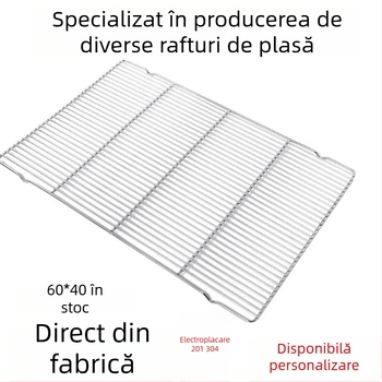 Grilă din oțel inoxidabil pentru coacere și răcire – grilă pentru prăjituri și pâine