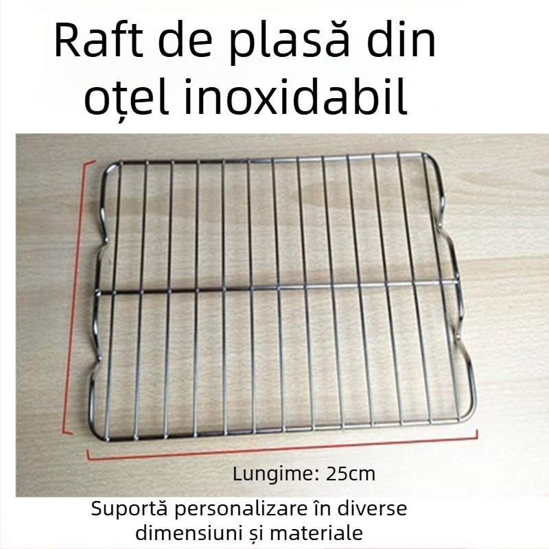 Grilă din oțel inoxidabil pentru coacere și răcire – grilă pentru prăjituri și pâine