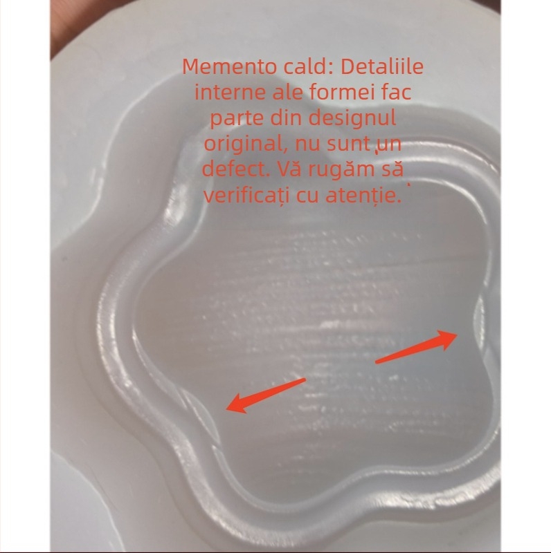 Formă din silicon Cream Star pentru mousse de ciocolată și budincă – Calitate alimentară, pentru coacere acasă