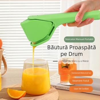 Storcător de lămâie manual multifuncțional, portabil, pentru uz casnic