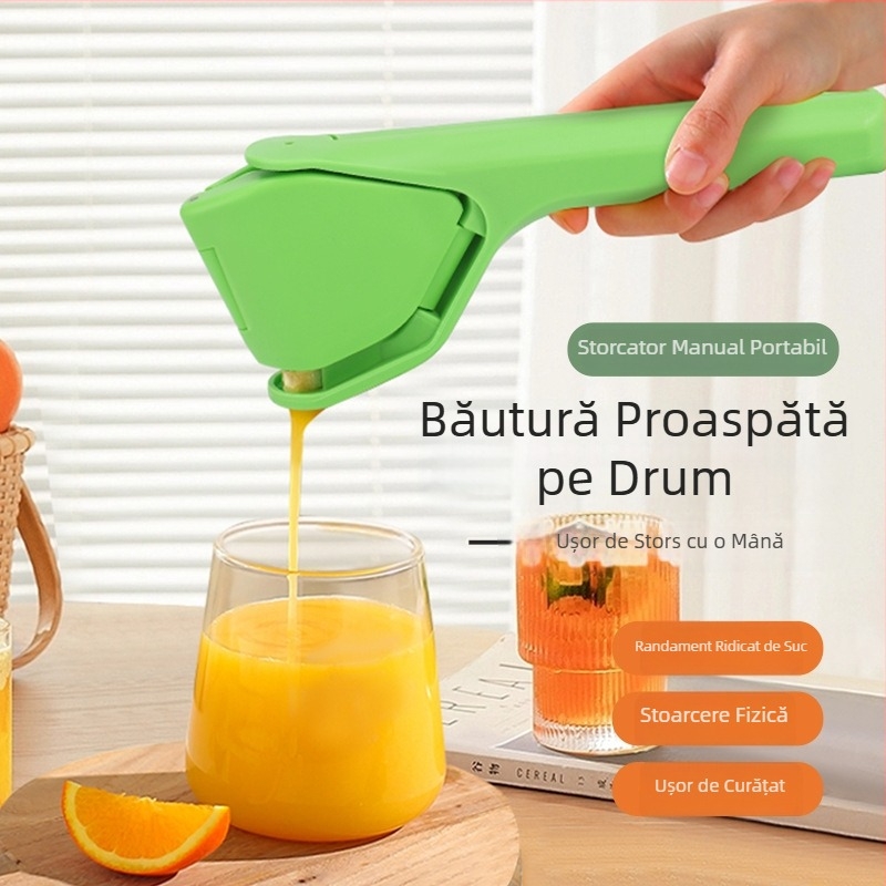 Storcător de lămâie manual multifuncțional, portabil, pentru uz casnic