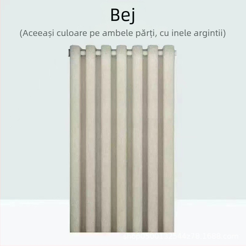 Set perdele de duș, montaj fără găuri, separator pentru baie, material impermeabil, antimucegai, perdea îngroșată