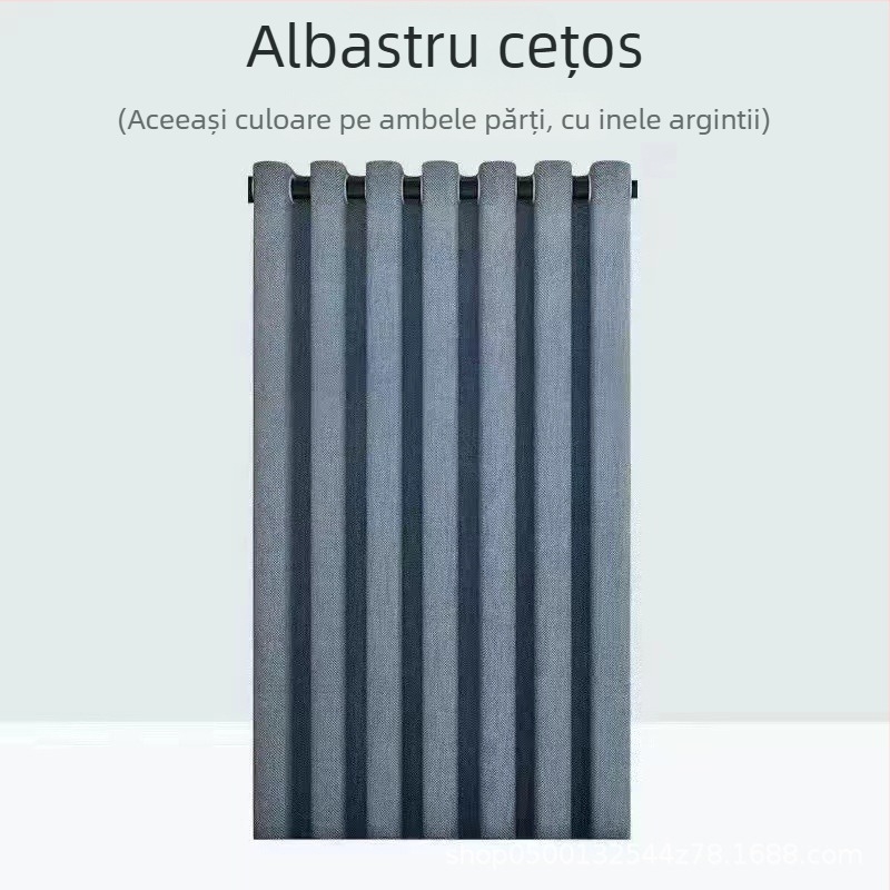 Set perdele de duș, montaj fără găuri, separator pentru baie, material impermeabil, antimucegai, perdea îngroșată