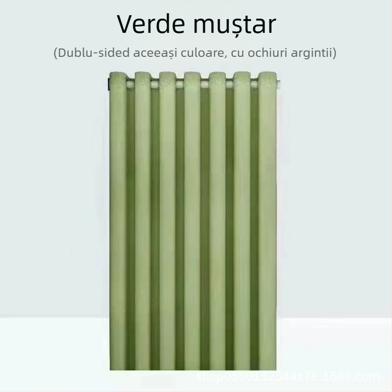 Set perdele de duș, montaj fără găuri, separator pentru baie, material impermeabil, antimucegai, perdea îngroșată