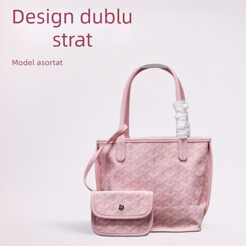 Geantă tote mini cu model dogtooth pentru femei, geantă la modă pentru cumpărături cu husă interioară