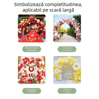 Coloană de baloane pentru decorul sălii de nunți, suport de masă, suport de podea, bază pentru baloane pentru sărbătoarea nunții, stil modern