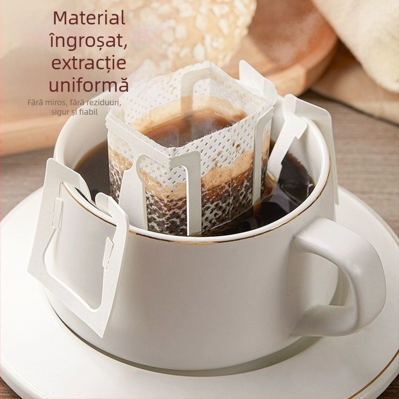 Filtre de cafea din material nețesut, importate, pentru preparare manuală