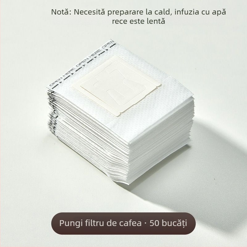 Filtre de cafea din material nețesut, importate, pentru preparare manuală