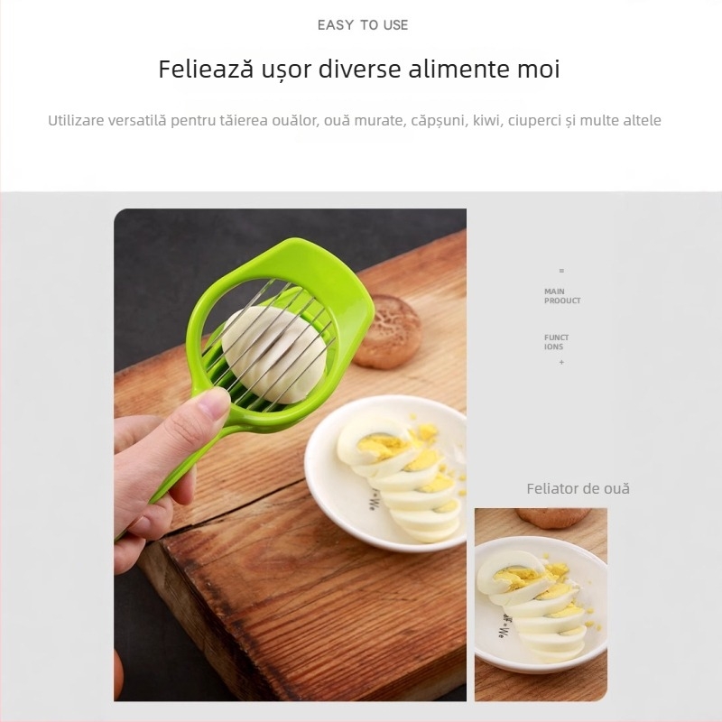 Secționator de curmale roșii cu îndepărtare sâmburi, ghlog, shiitake și căpșuni, separator de ouă și feliator pentru curmale uscate