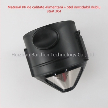 Filtru de cafea conic, pliabil și reutilizabil, fără filtru de hârtie