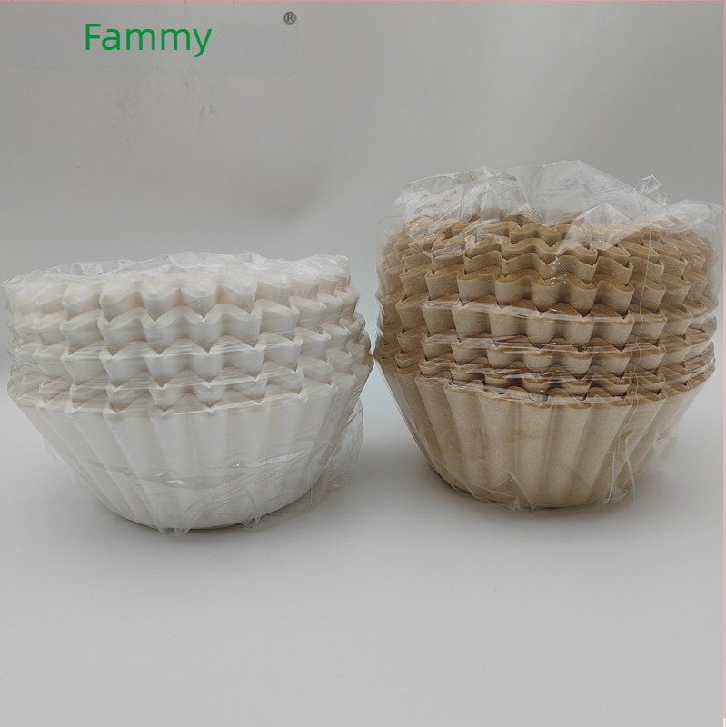 Filtru de cafea perforat, în formă de bol, Ø250 mm, 50 g, pentru cafea turnată manual, potrivit pentru aparate mari de cafea comerciale.