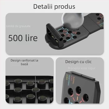 Suport pliabil pentru flotări – placă de fitness multifuncțională pentru antrenament abdominal în interior