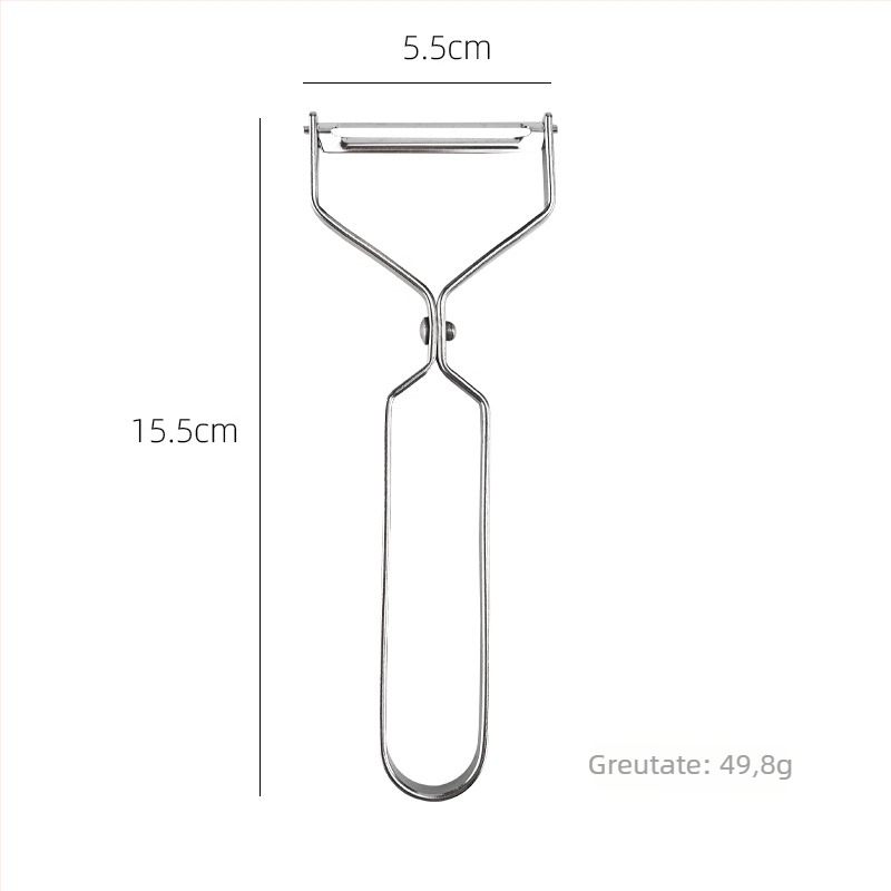 Curățător de legume și cartofi din oțel inoxidabil – ustensilă de bucătărie pentru uz casnic