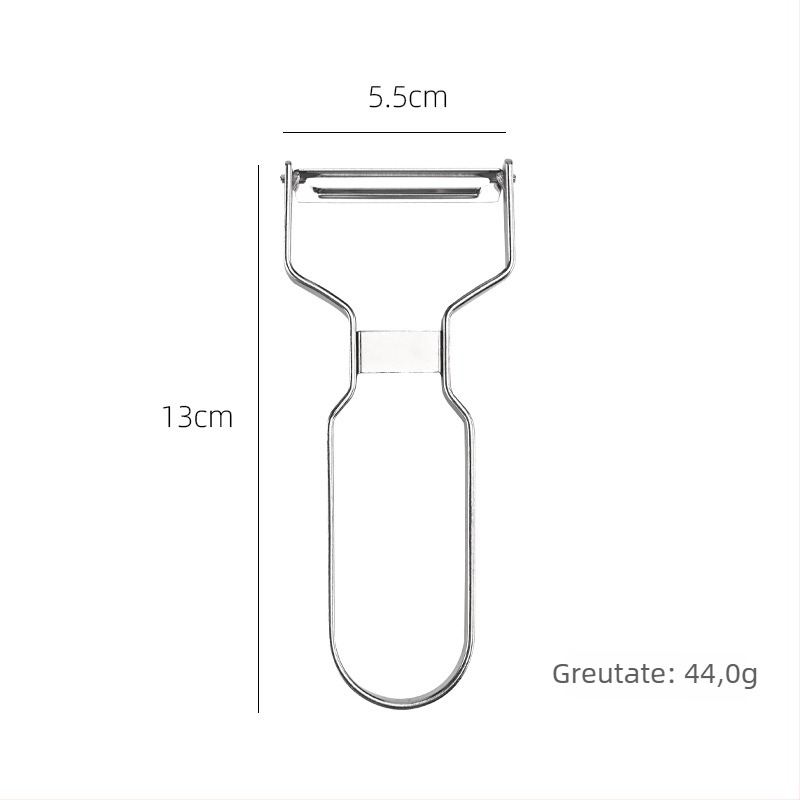 Curățător de legume și cartofi din oțel inoxidabil – ustensilă de bucătărie pentru uz casnic