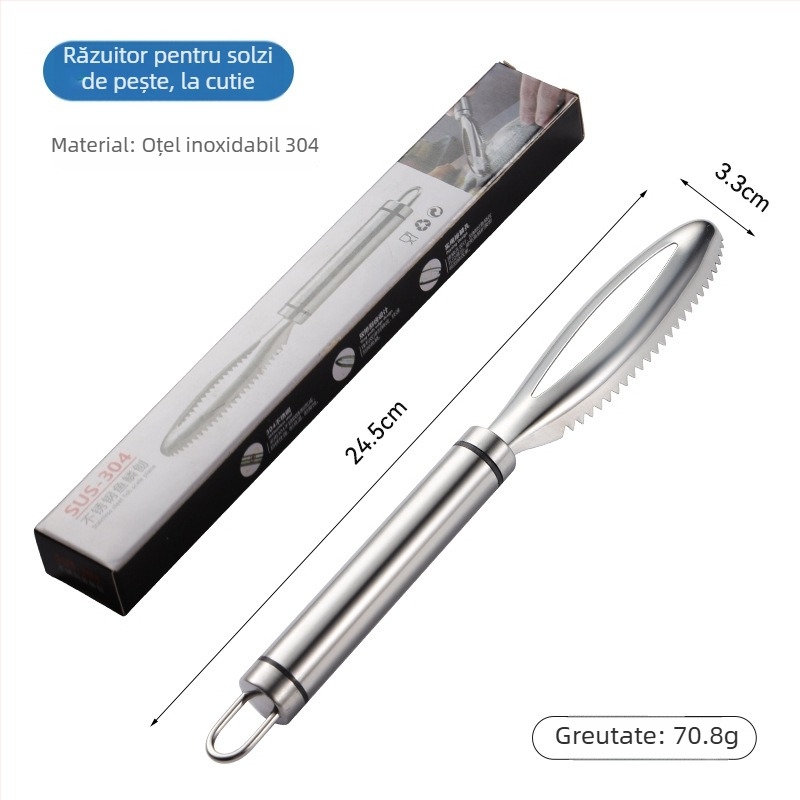 Peeler de fructe din oțel inoxidabil 304, lamă curbată în formă de Y, unealtă de bucătărie multifuncțională