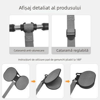 Set de roți abdominale cu două roți, silențios, antiderapant, pentru reducerea grăsimii și antrenamentul abdomenului