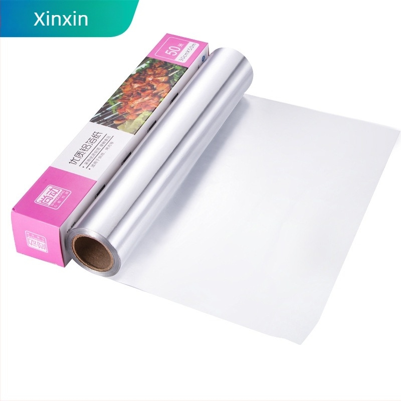 Hârtie de copt și folie de aluminiu pentru cuptor și friteuză cu aer, folie groasă pentru coacere și grilare