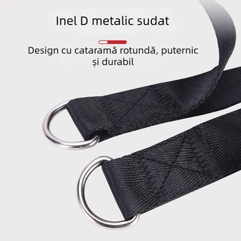 Set de mânere pentru bară de tracțiune cu coardă de rezistență – Accesorii fitness (pereche)