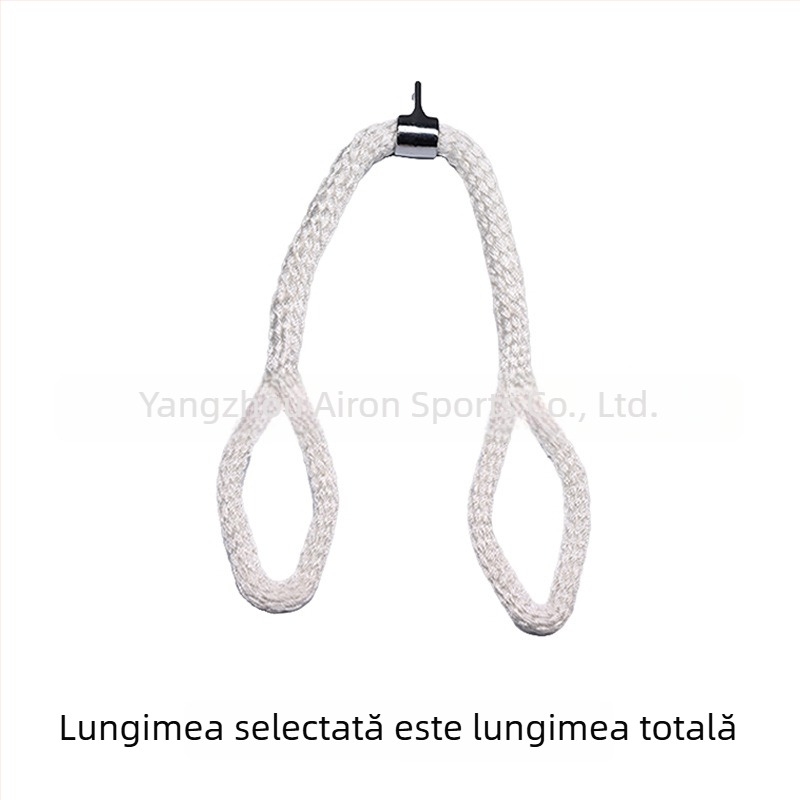 Funie triceps din nylon – antrenor de forță, mâner cablu cu braț drept pentru scripte înalte și joase