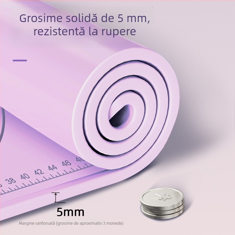 Covoraș de silicon pentru aluat, calitate alimentară, grosime dublă, antiaderent, pentru întindere și coacere