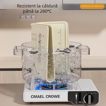 Covoraș din silicon antibacterian pentru frământat, cu design iepuraș – bucătăria de acasă, antiaderent, pentru aluat și coacere