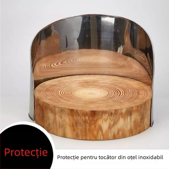 Carcasă din oțel inoxidabil pentru tocător de bucătărie, protecție împotriva stropilor, pregătire versatilă pentru legume și carne