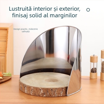 Carcasă din oțel inoxidabil pentru tocător de bucătărie, protecție împotriva stropilor, pregătire versatilă pentru legume și carne