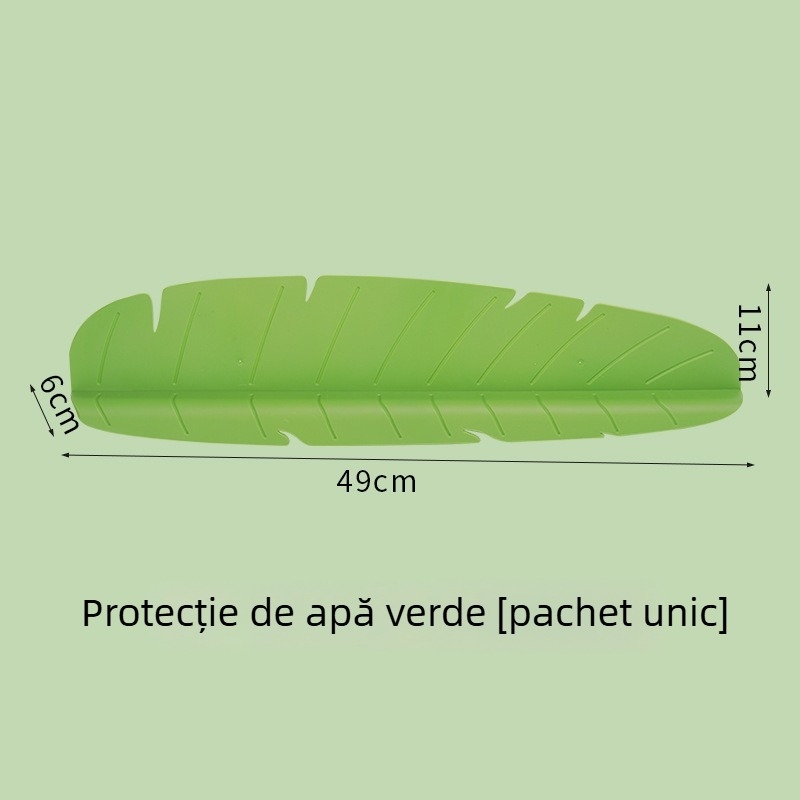 Protecție pentru stropi la chiuveta din bucătărie — Barieră impermeabilă pentru spălat vase și legume