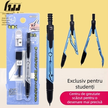 Hai Wen Compas pentru elevi — set profesional de desen pentru matematică și examene școlare