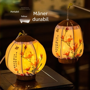 2026 Lampă de palat din lemn – set DIY pentru copii, stil clasic, iluminare