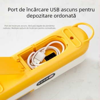 Ascuțitor electric de cuțite, fără fir, multifuncțional, compact, cu piatră de ascuțit automată pentru cuțite de bucătărie